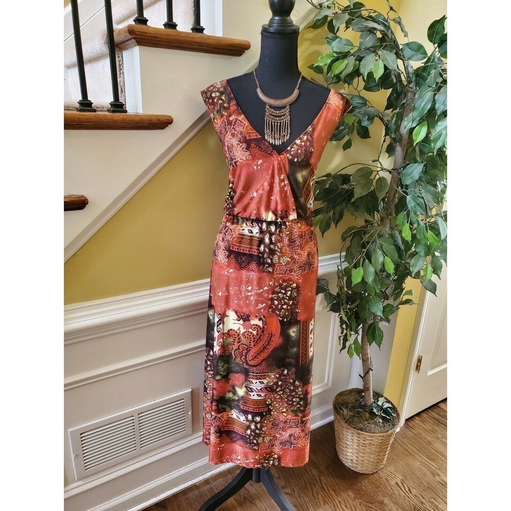 Gold Flava  Dress size 32, Polyblend, Faux Wrap